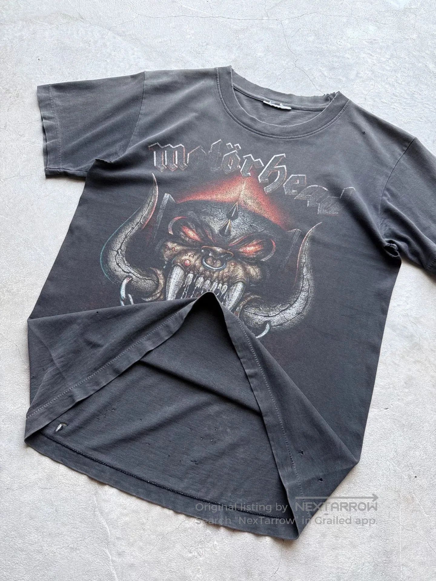Vintage Vintage 90s Motor Head Band Tee. Size US M / EU 48-50 / 2 - 3 Thumbnail
