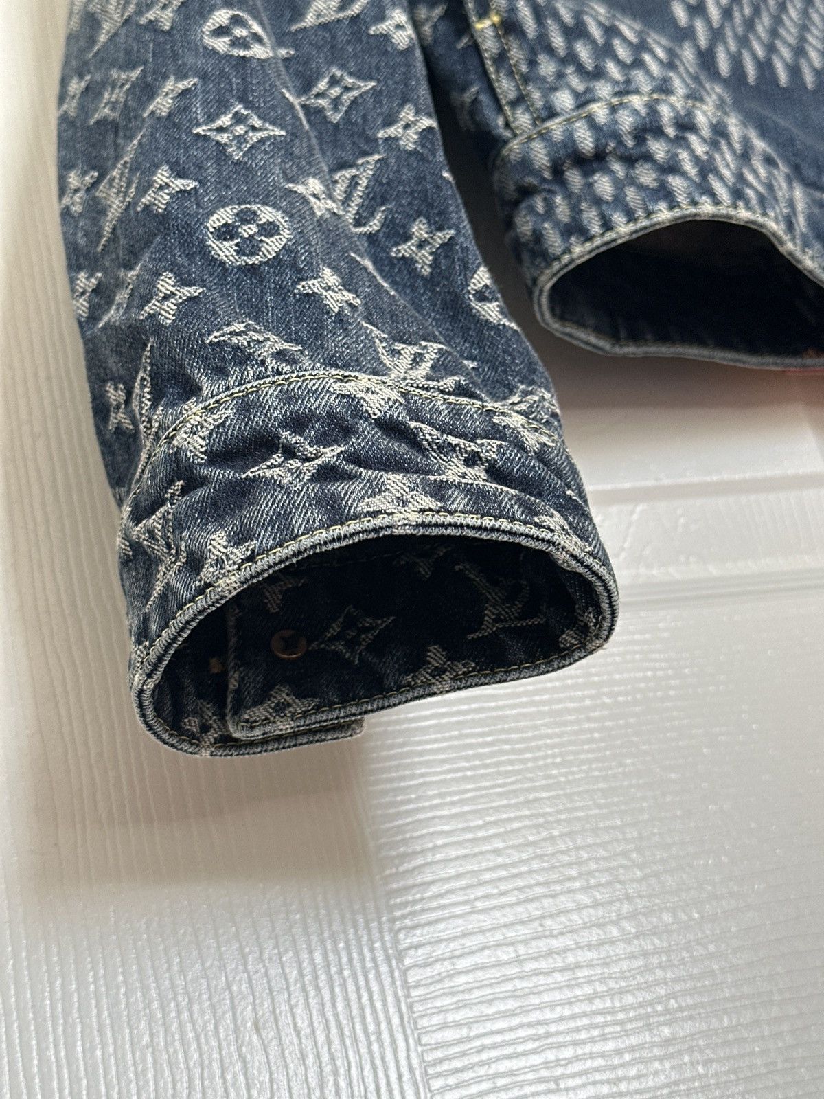 Louis Vuitton LV x Nigo Denim Jacket Size 50 | Grailed