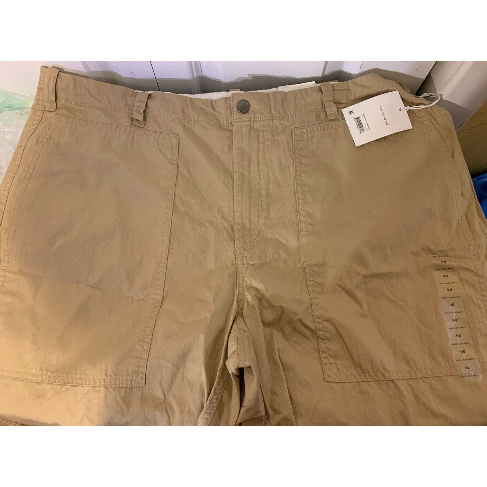 Other New Free Assembly utility pocket shorts Men’s Sz 40 brown Or Size US 40 / EU 56 - 5 Thumbnail