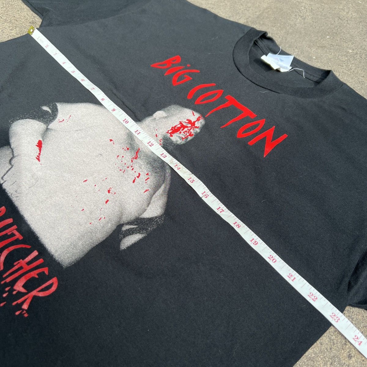Other Vintage Y2K BIG COTTON THE BAD BUTCHER Promo Tee XL Graphic Size US XL / EU 56 / 4 - 7 Thumbnail