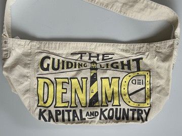 Kapital Kapital CANVAS NEWSPAPER BAG (GUIDING LIGHT) Size ONE SIZE - 3 Thumbnail