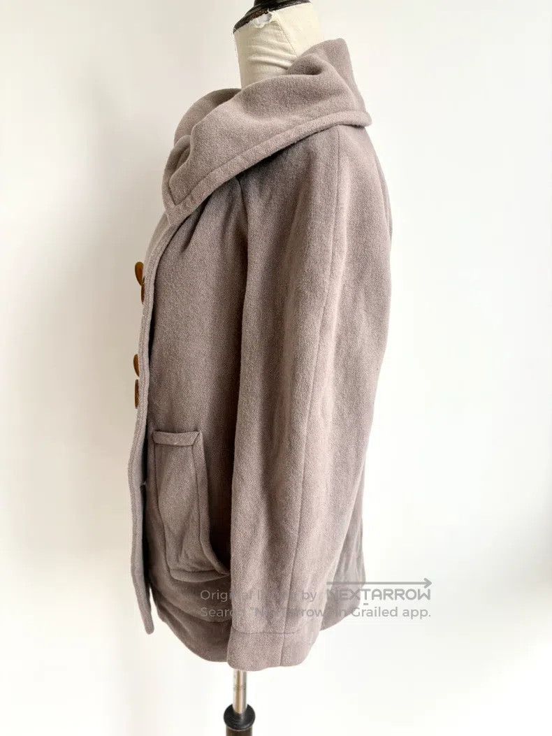Vivienne Westwood Vivienne Westwood Beige Saturn Button Fleece Coat Size XS / US 0-2 / IT 36-38 - 5 Thumbnail