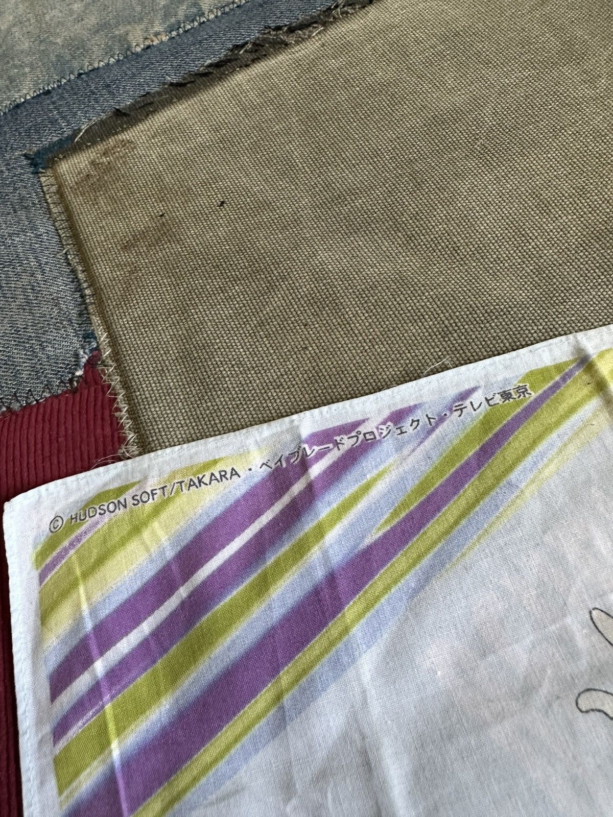 Vintage Bey Blade Anime Handkerchief Size ONE SIZE - 4 Thumbnail