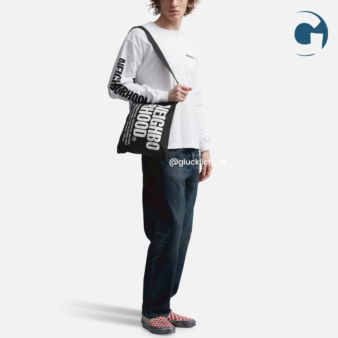 Neighborhood Neighborhood, ID Shoulder Bag in Black Size ONE SIZE - 1 Thumbnail