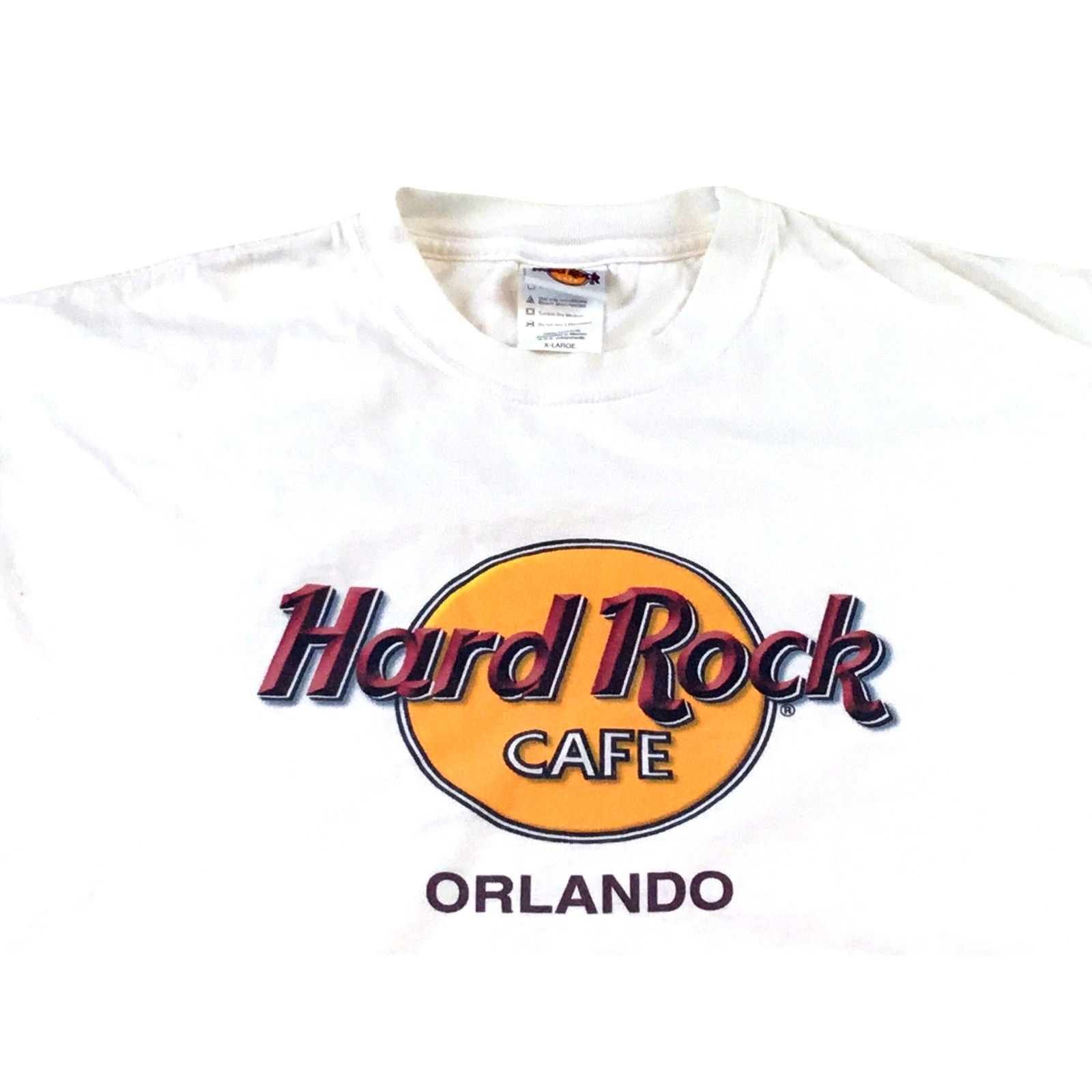 Hard Rock Cafe Hard Rock Cafe XL T-Shirt Vintage Orlando Classic Logo Size US XL / EU 56 / 4 - 2 Thumbnail