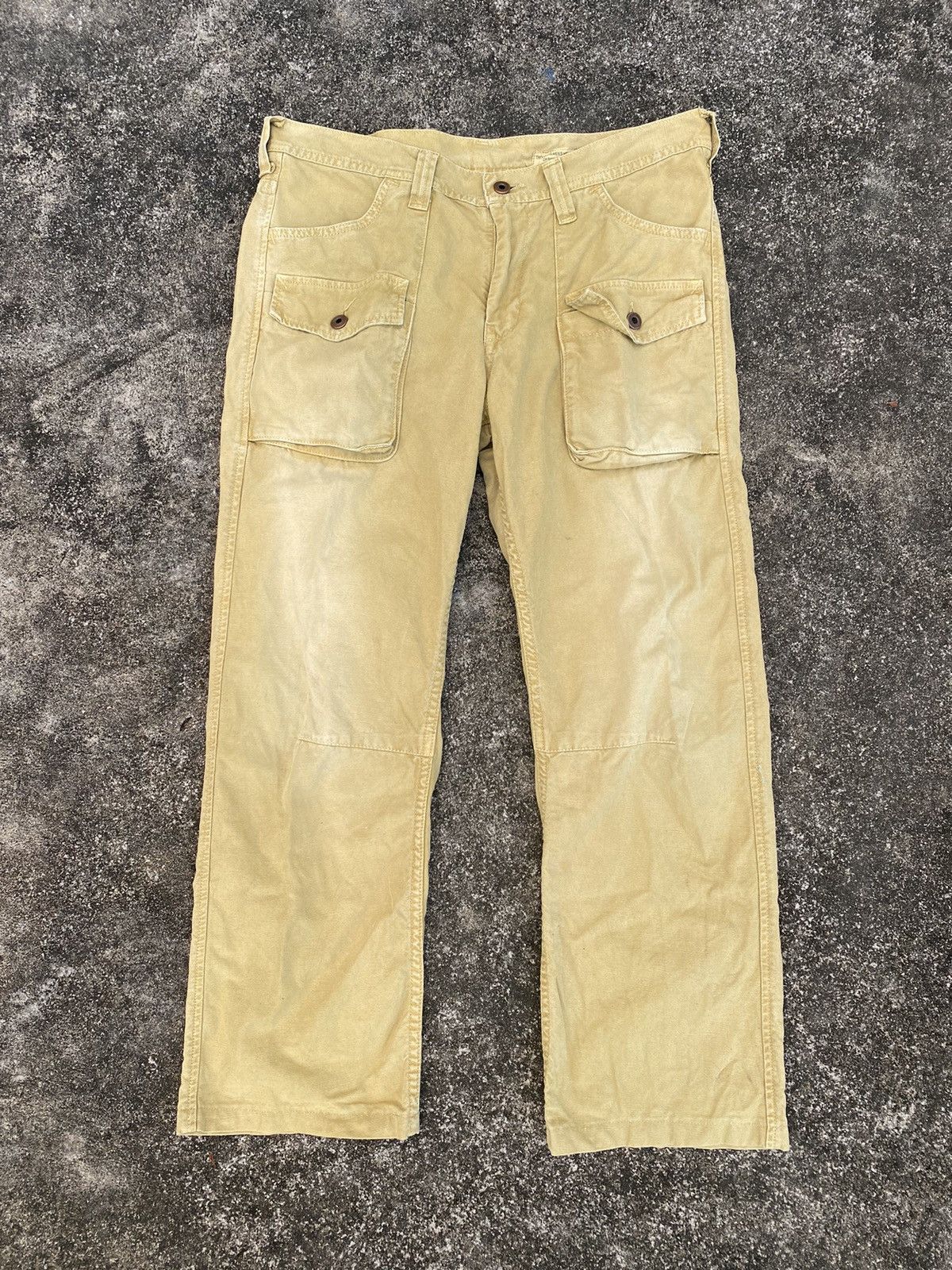 20471120 💸BINDINGOFFER💸Studio Ecru- Japanese Heavyweight Pants Size US 34 / EU 50 - 1 Thumbnail