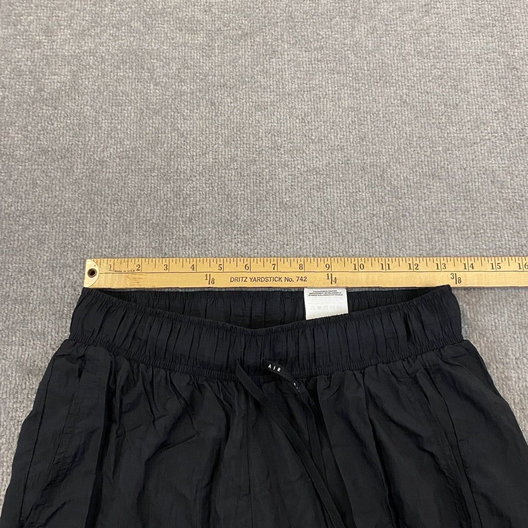 Nike VINTAGE Nike Women's Jogger Pants Activewear Size M Black/Volt 2-in-1 Woven Nylon Running Size 32" / US 10 / IT 46 - 4 Thumbnail