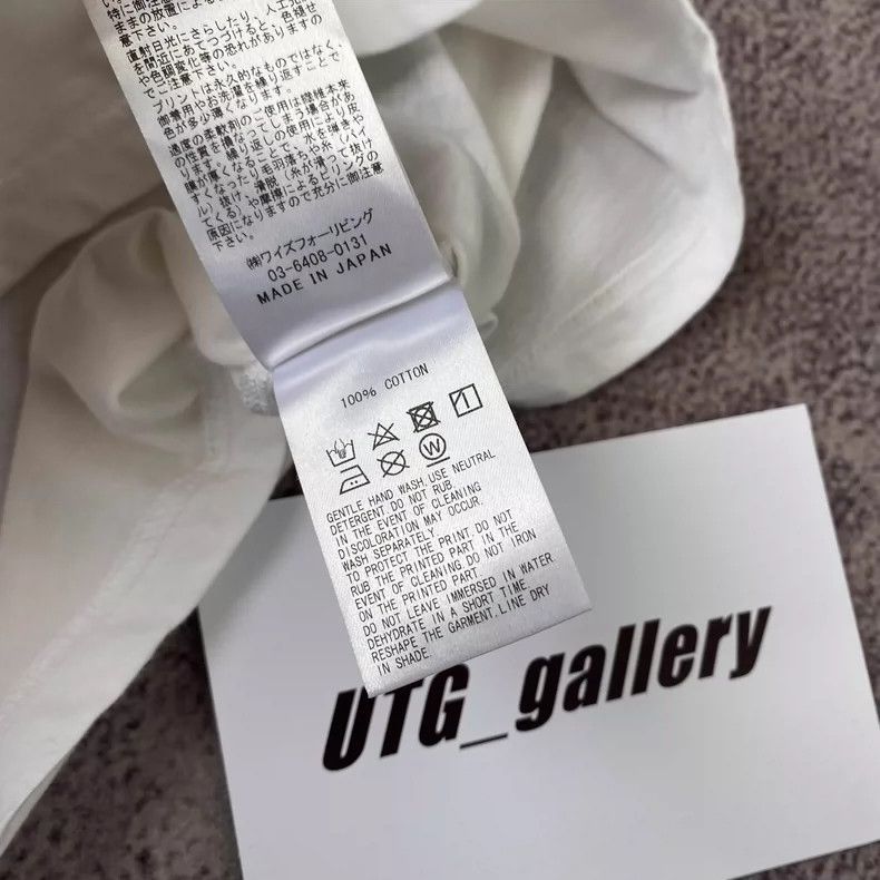 Yohji Yamamoto Yohji Yamamoto size os Deer White Short Sleeve 2505-Nextar Size US M / EU 48-50 / 2 - 5 Thumbnail