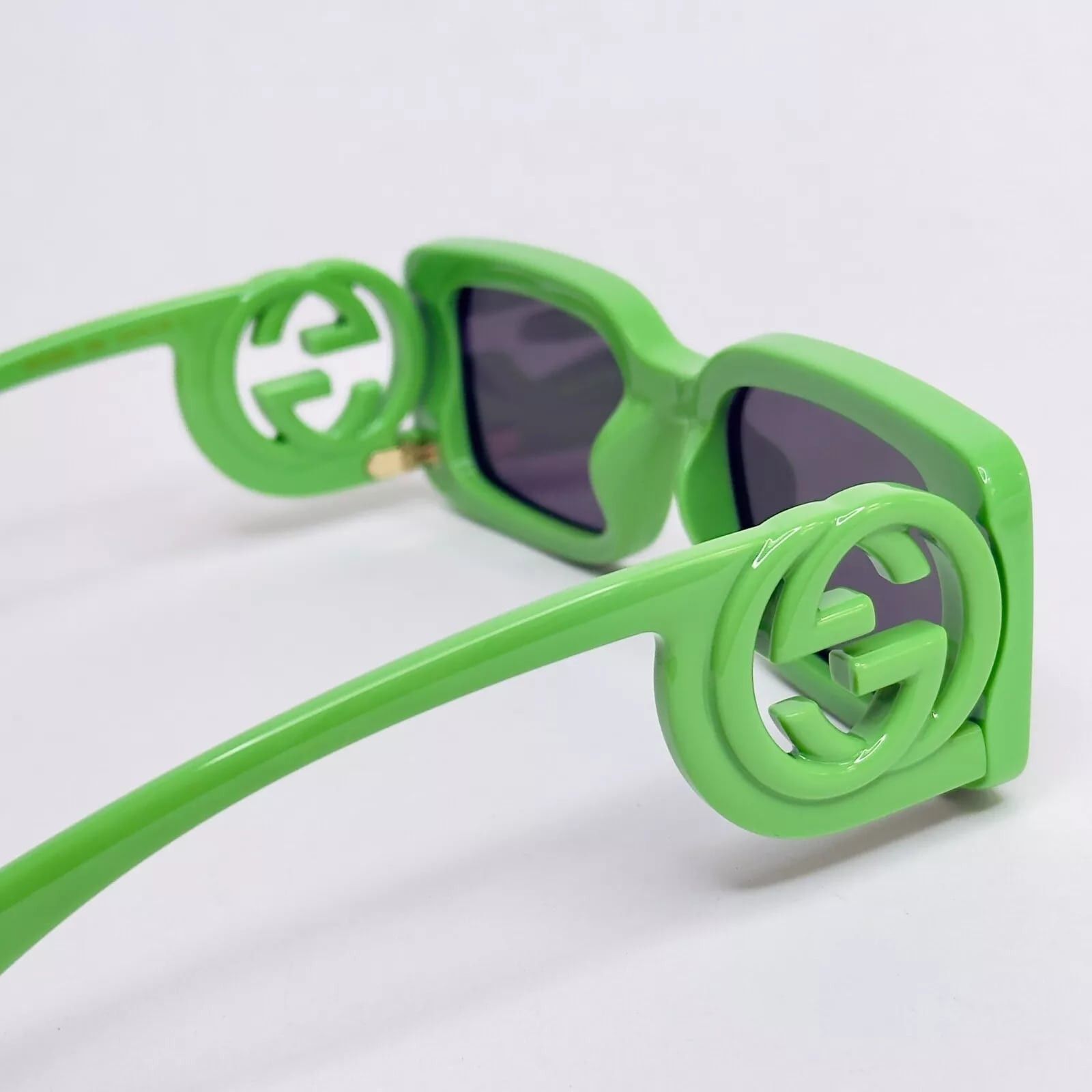 Gucci GUCCI Couture 1325 Green GG Logo 009 Narrow Fashion GG1325S Size ONE SIZE - 3 Thumbnail