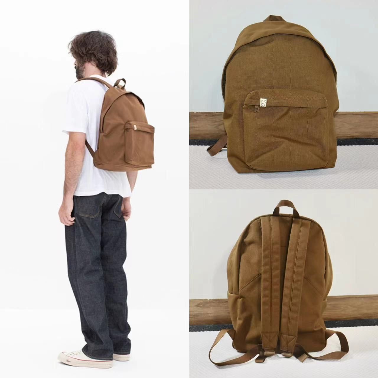 image of Visvim 23Ss Cordura Rucksack22L in Brown, Men's