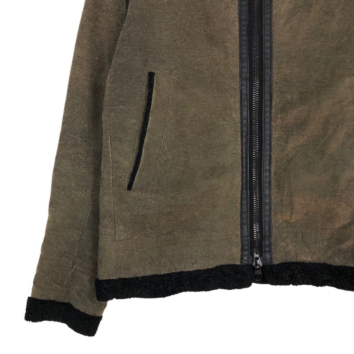 Japanese Brand 🔥VINTAGE SHEARLING BLANKET JACKET LEVIS ZIPPER Size US M / EU 48-50 / 2 - 4 Thumbnail