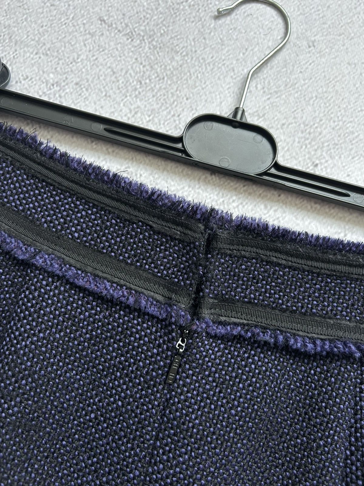 Carolina Herrera × Designer Carolina Herrera premium dark blue skirt size 8 Size 30" / US 8 / IT 44 - 15 Thumbnail