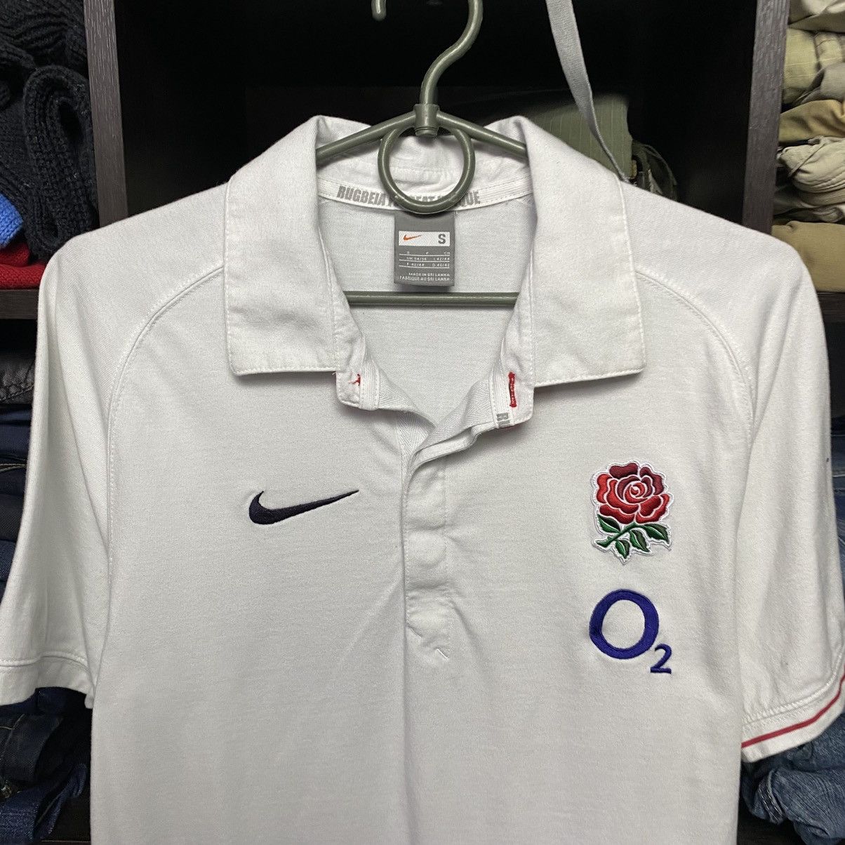 Nike Vintage Nike England Rugby O2 sport 2000’s polo size S Size US S / EU 44-46 / 1 - 2 Thumbnail