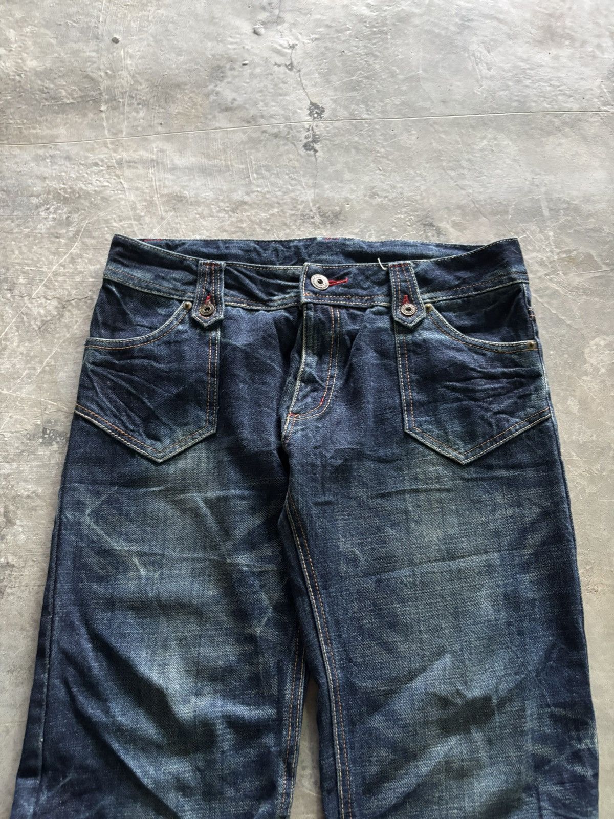20471120 × Hysteric Glamour × Japanese Brand japanese dope design with sick faded wash punk grunge gothic Size US 35 - 2 Thumbnail