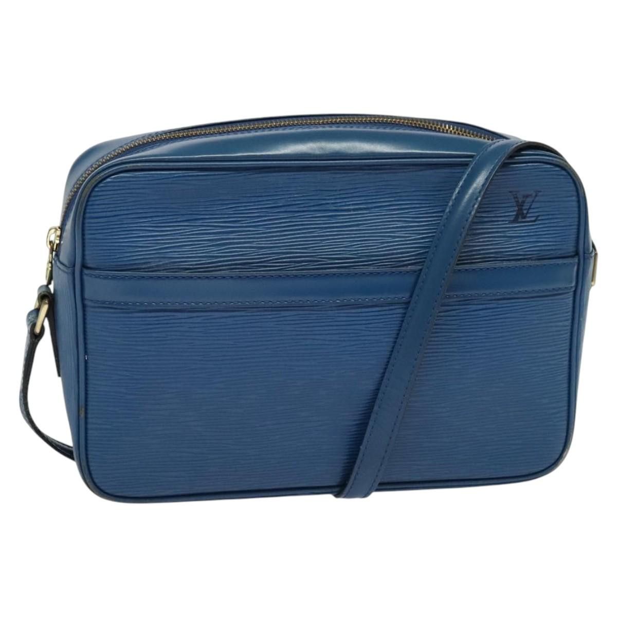 Louis Vuitton LOUIS VUITTON Epi Trocadero 27 Shoulder Bag Blue M52315 Size ONE SIZE - 1 Thumbnail