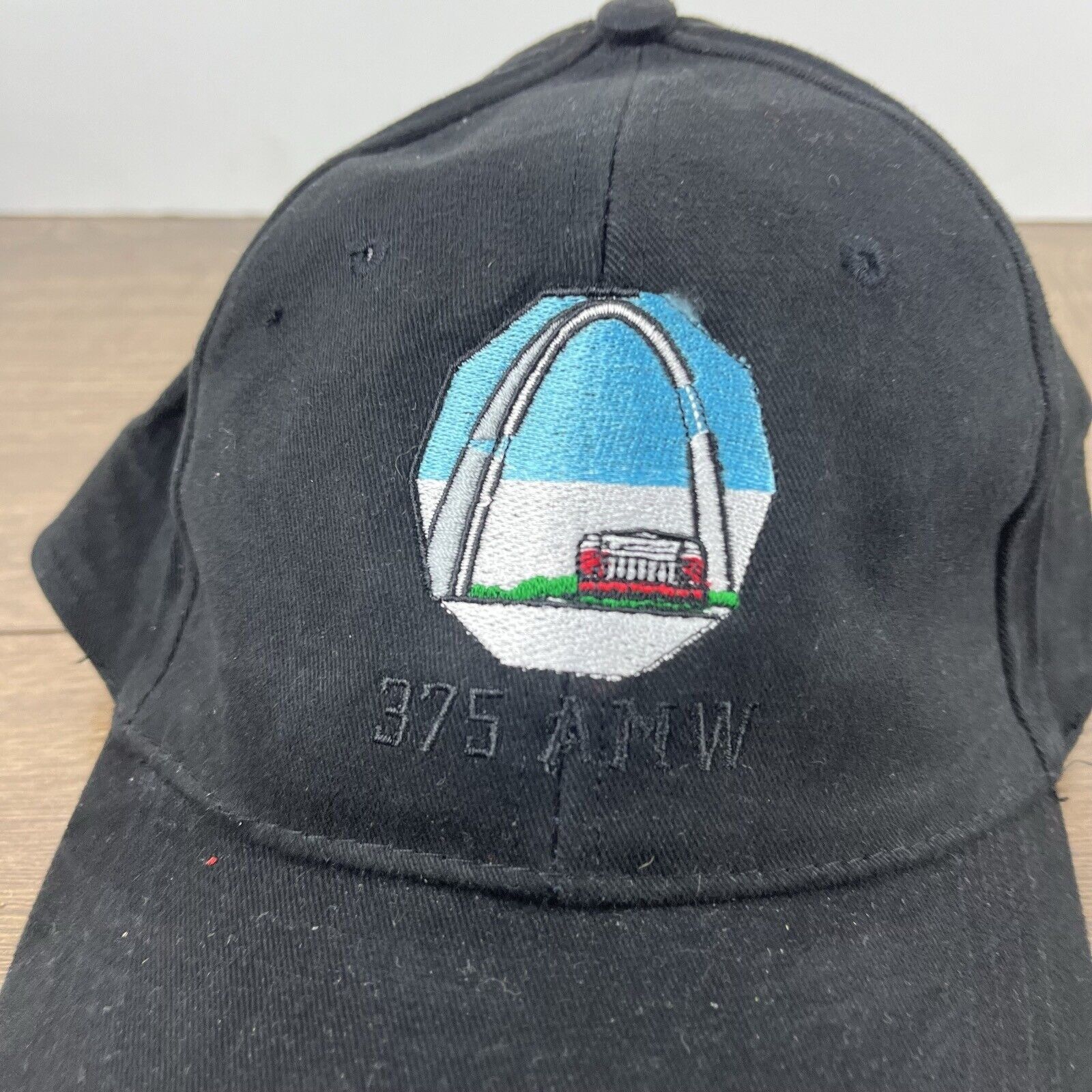 Other 375 AMW Hat Black Cap Hat Adjustable Hat Black Adult Hat Size ONE SIZE - 6 Thumbnail