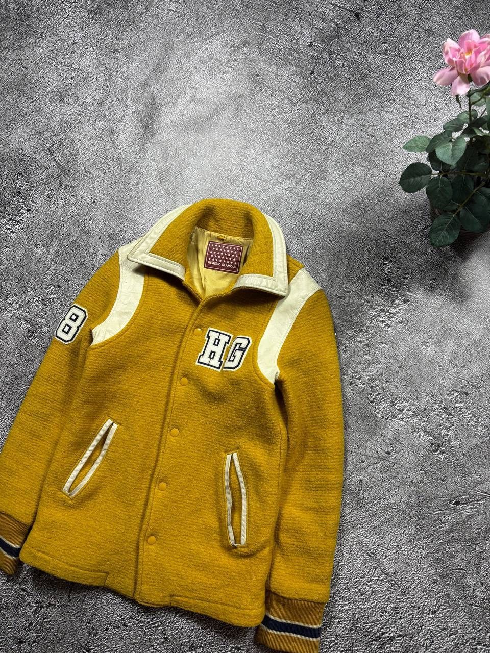 Hysteric Glamour HYSTERIC GLAMOUR ARCHIVE HEAVY WOOL VARSITY JACKET JAPAN Size S / US 4 / IT 40 - 3 Thumbnail