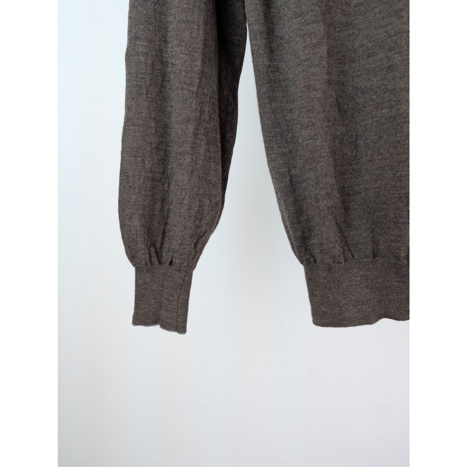 Brunello Cucinelli o1rshd1 CC20 Sweater in Dark Brown Size US M / EU 48-50 / 2 - 6 Thumbnail