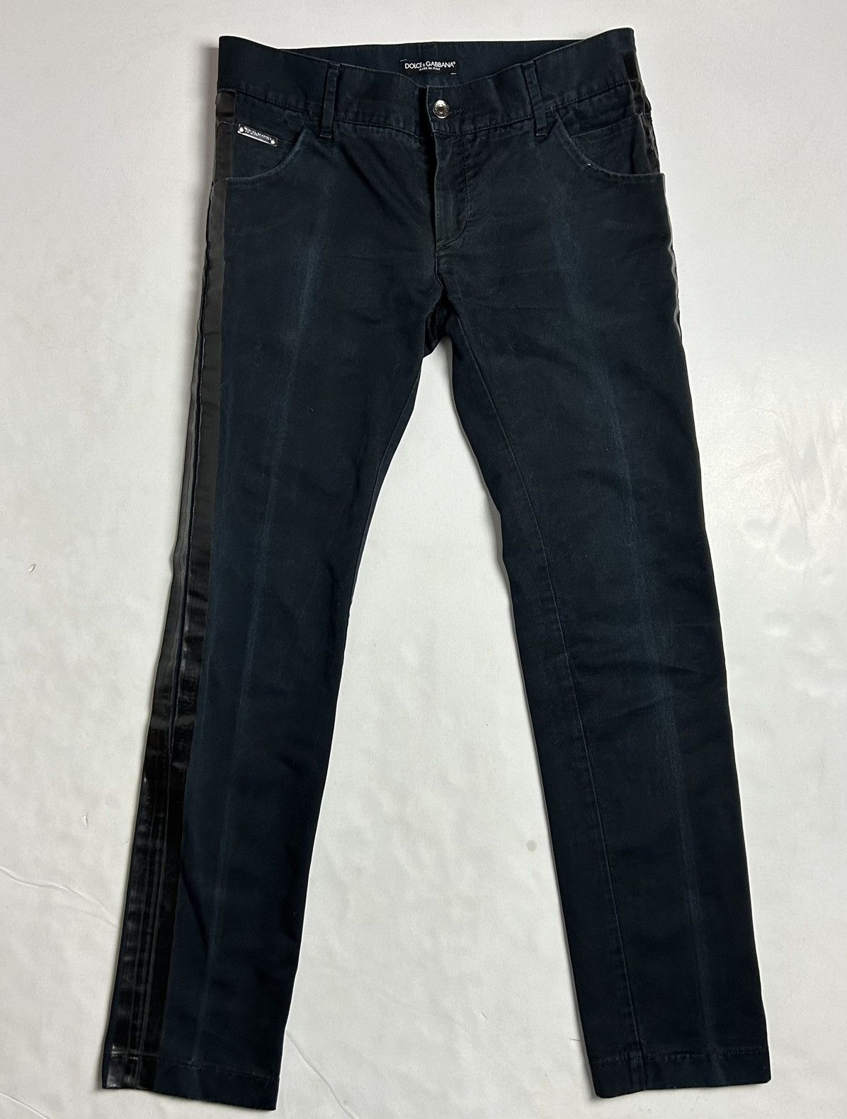 Dolce & Gabbana Dolce & Gabbana SS08 Duck Tape Jeans Size US 33 - 1 Thumbnail
