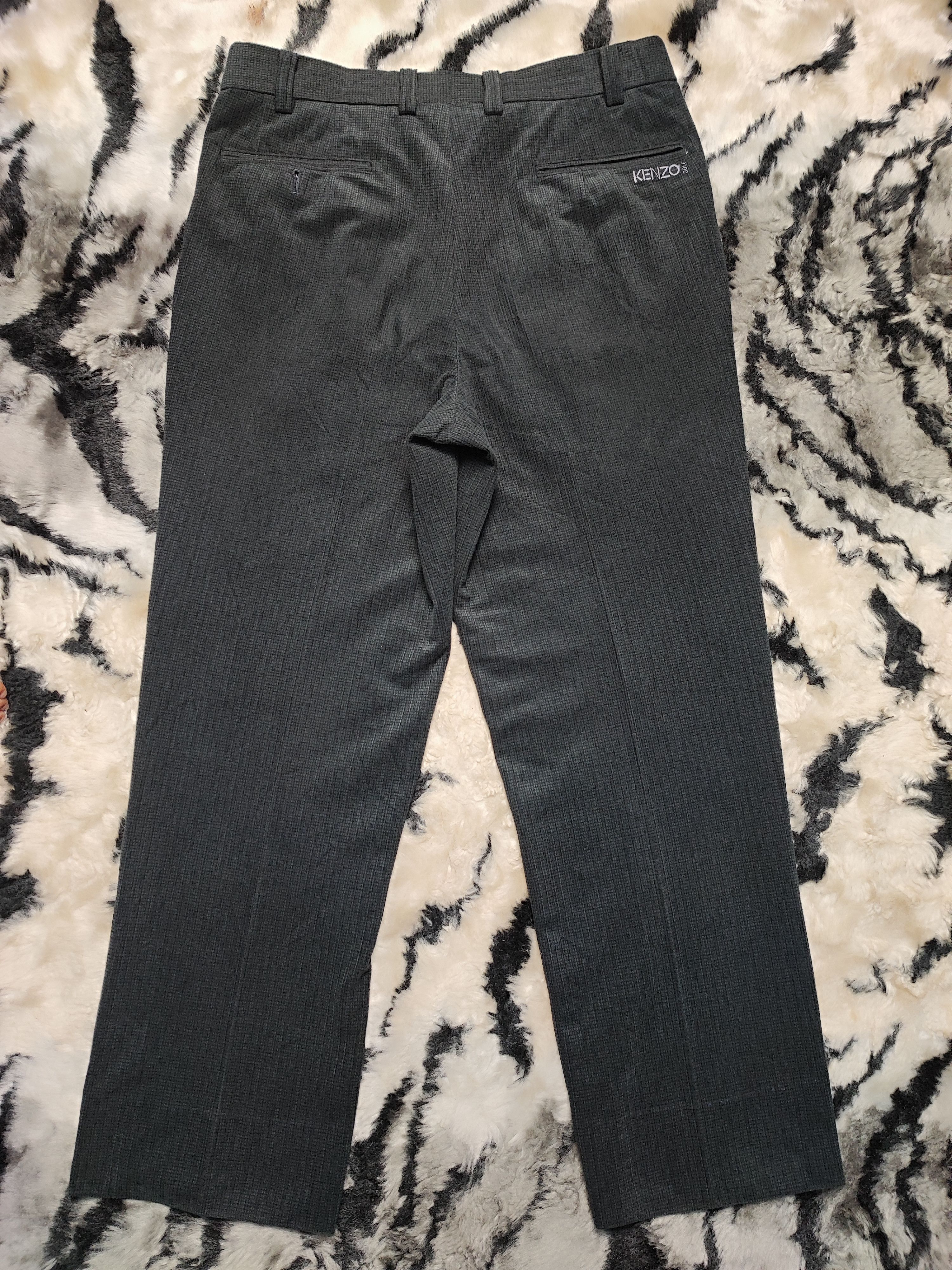 Kenzo Vintage Kenzo Wool Waffle Design Size US 31 - 10 Thumbnail