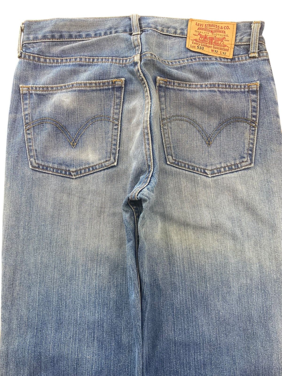 Levi's Levi’s Light Wash Style Straight Leg Jeans Size US 32 / EU 48 - 4 Thumbnail