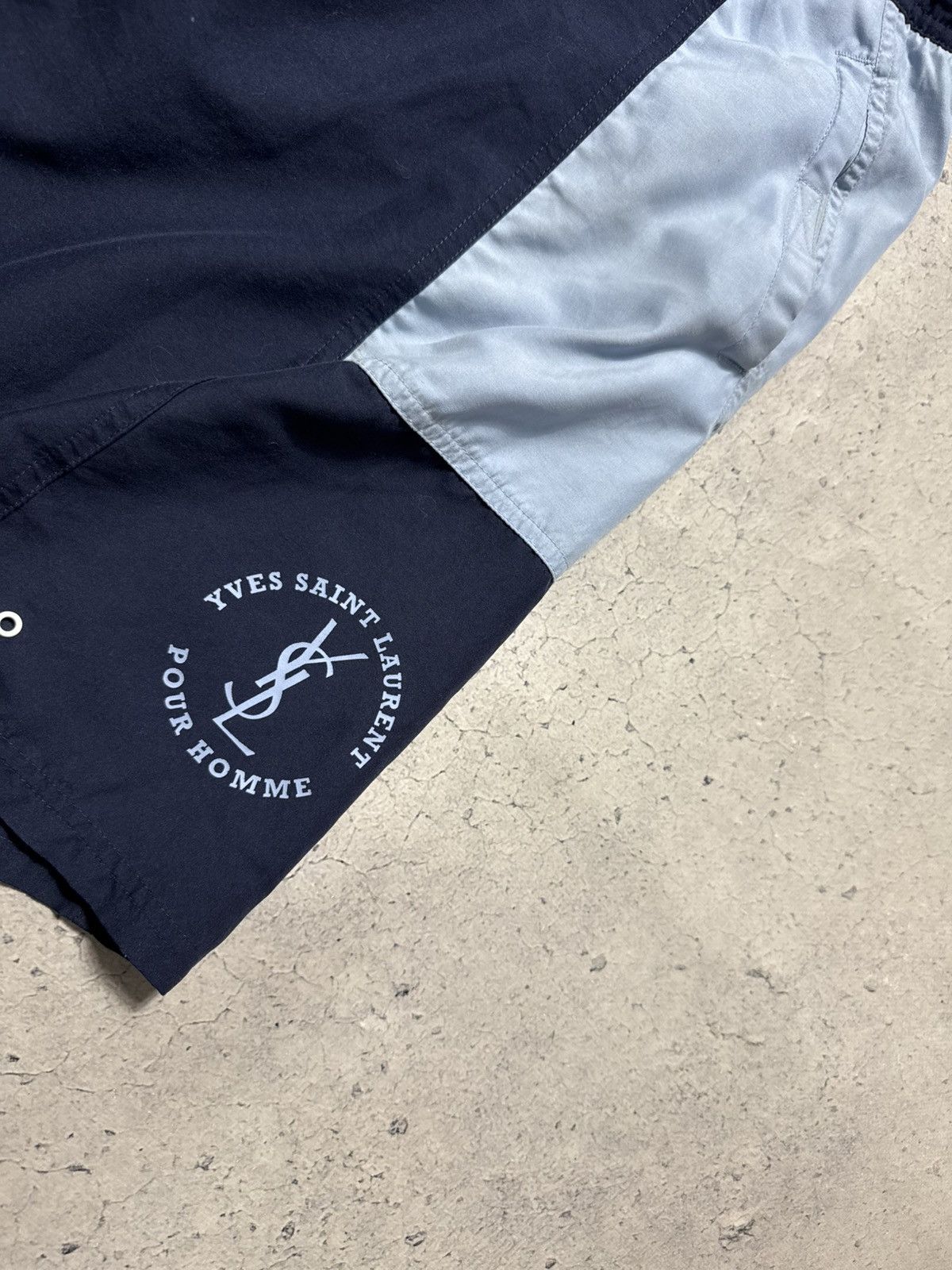 Yves Saint Laurent Yves Saint Laurent Pour Homme Vintage 90’s Nylon Shorts Size US L / EU 52-54 / 3 - 5 Thumbnail
