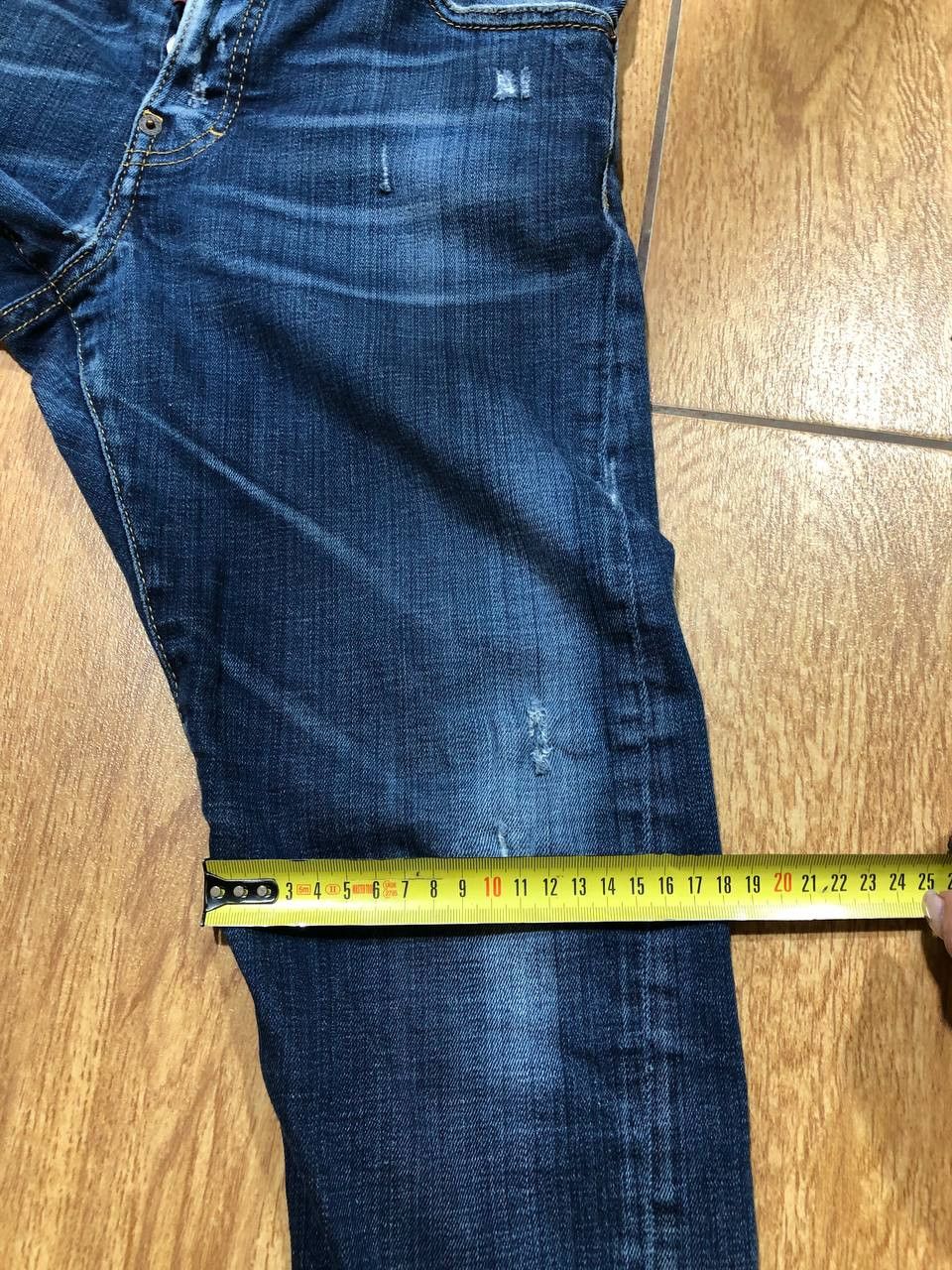 Dsquared2 Dsquared2 Skinny Faded Cotton Ripped Distressed Skinny Jeans Size US 32 / EU 48 - 12 Thumbnail