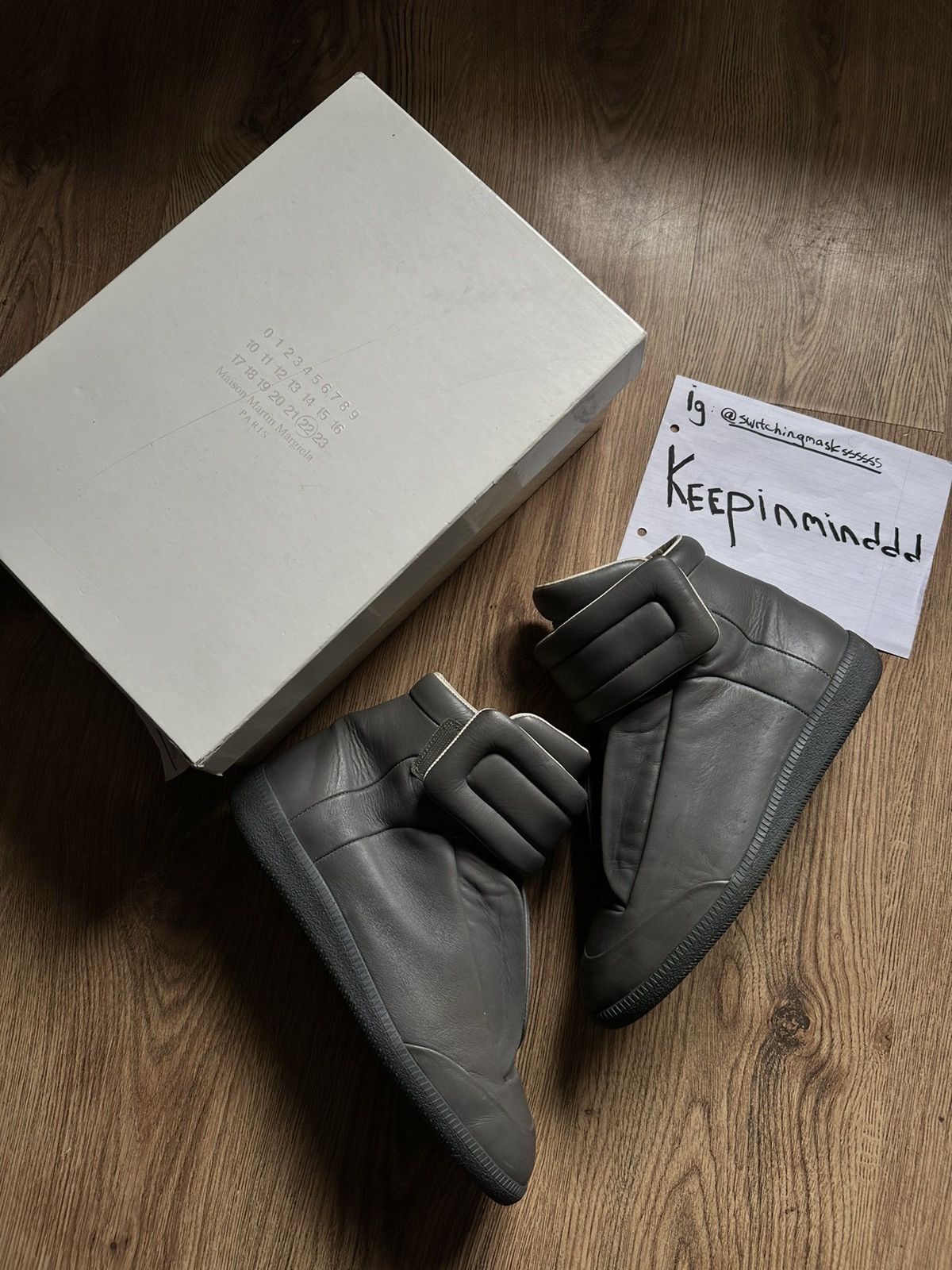 Maison Margiela maison margiela future high shoes Grailed