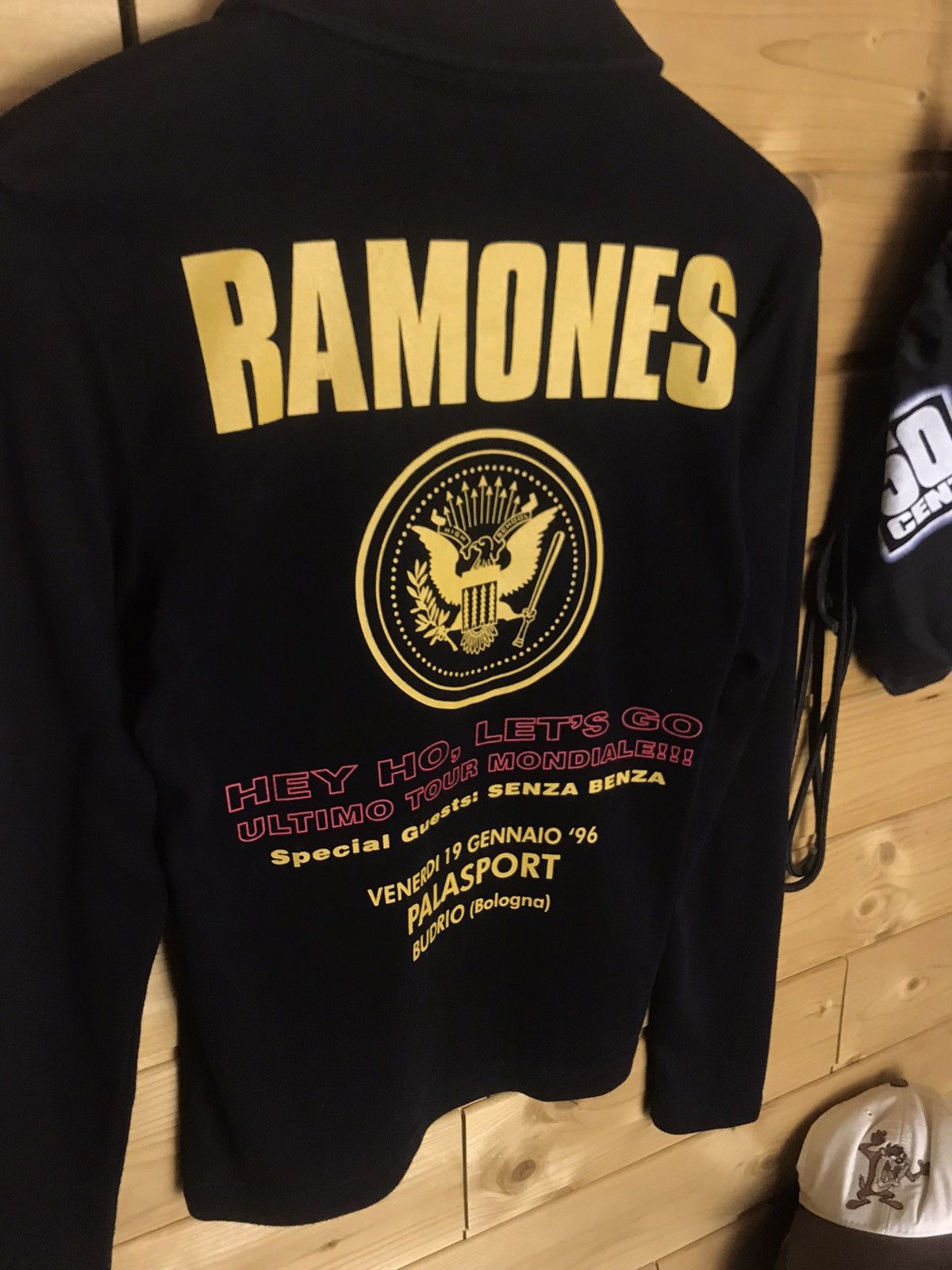 Rare Vintage Rooney design Ramones 1996 tour long sleeve