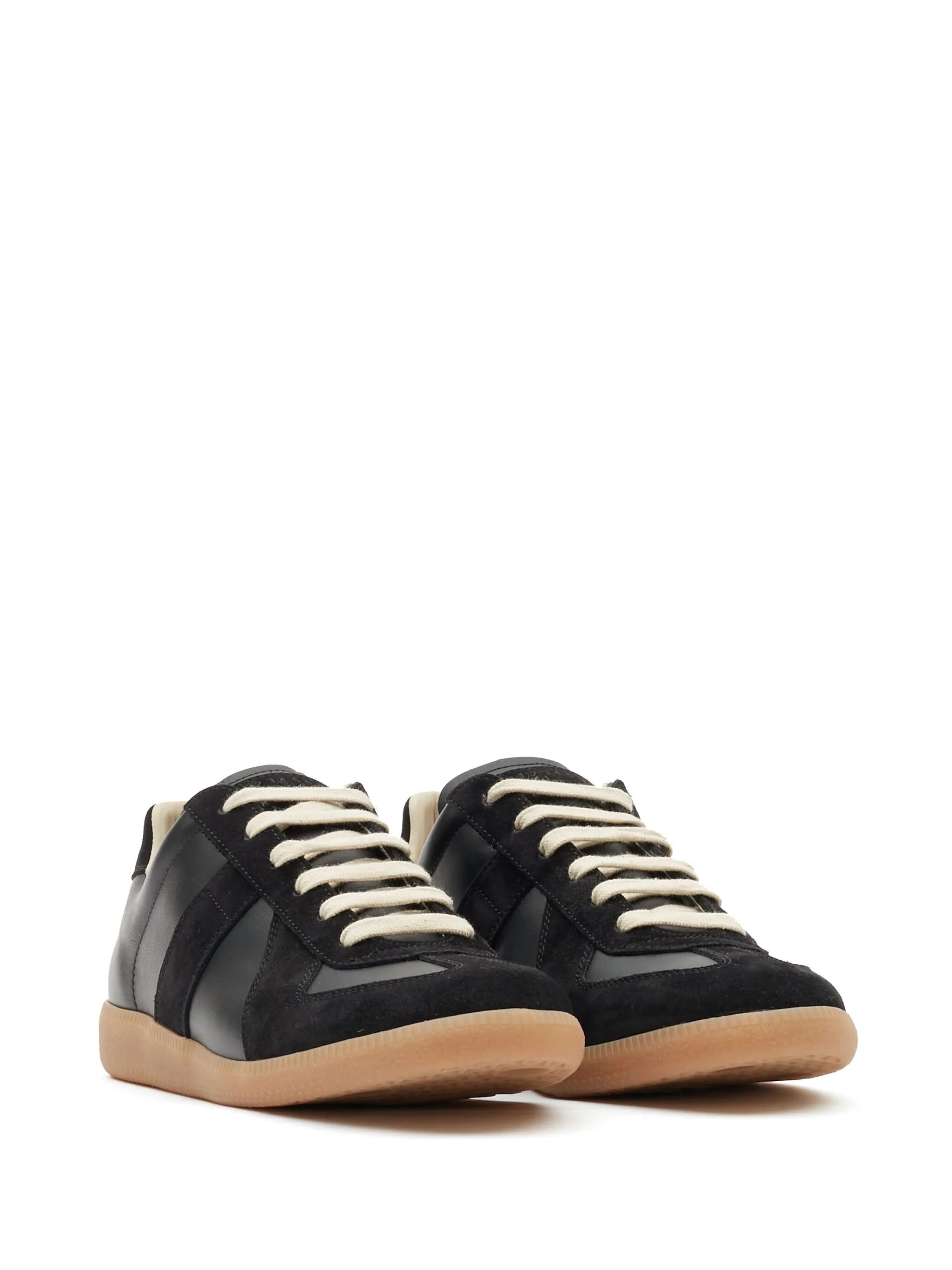 Maison Margiela o1bcso1str0226 Replica Low-Top Sneakers in Black Size US 11 / IT 41 - 2 Thumbnail