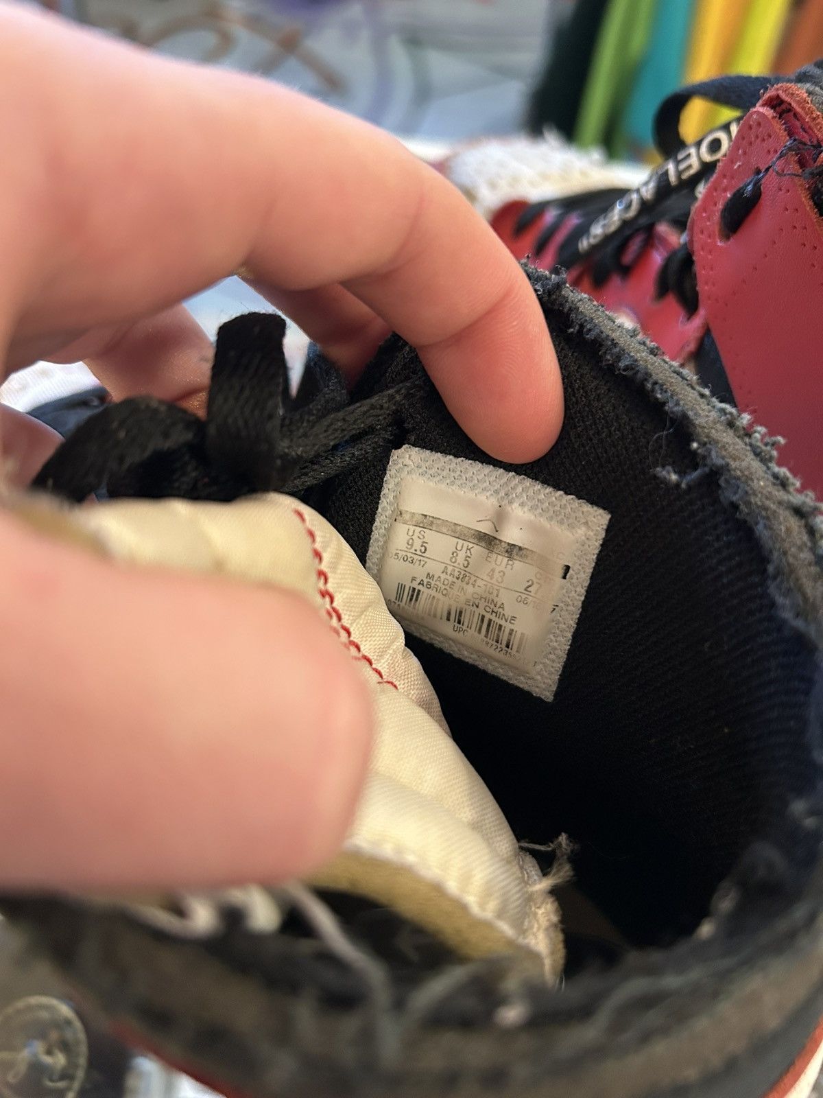 Nike × Off-White Off white Chicago jordan 1 Size US 9.5 / EU 42-43 - 8 Thumbnail