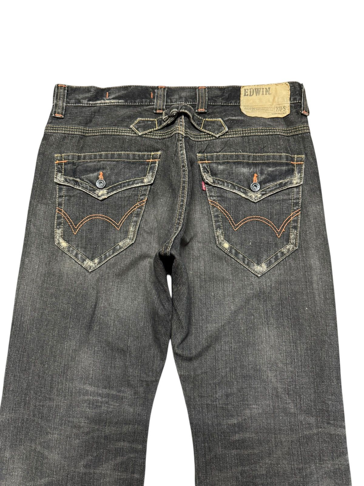 Edwin Exclusive Vintage Edwin 401XVS Denim Flare Jeans Size US 38 / EU 54 - 9 Thumbnail