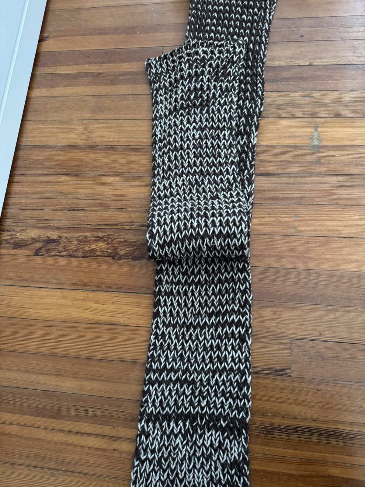 Dries Van Noten Dries Van Noten Chunky Wool Scarf Size ONE SIZE - 2 Thumbnail