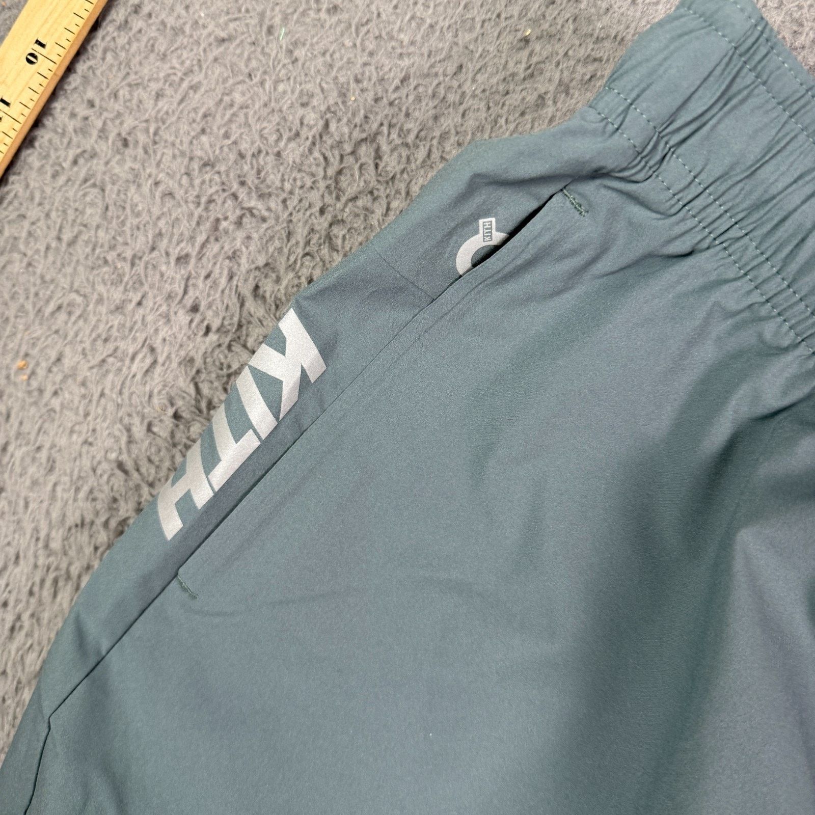 Kith Kith On Core Pants Mens Large Olive Green Track Running NEW Size US 34 / EU 50 - 5 Thumbnail