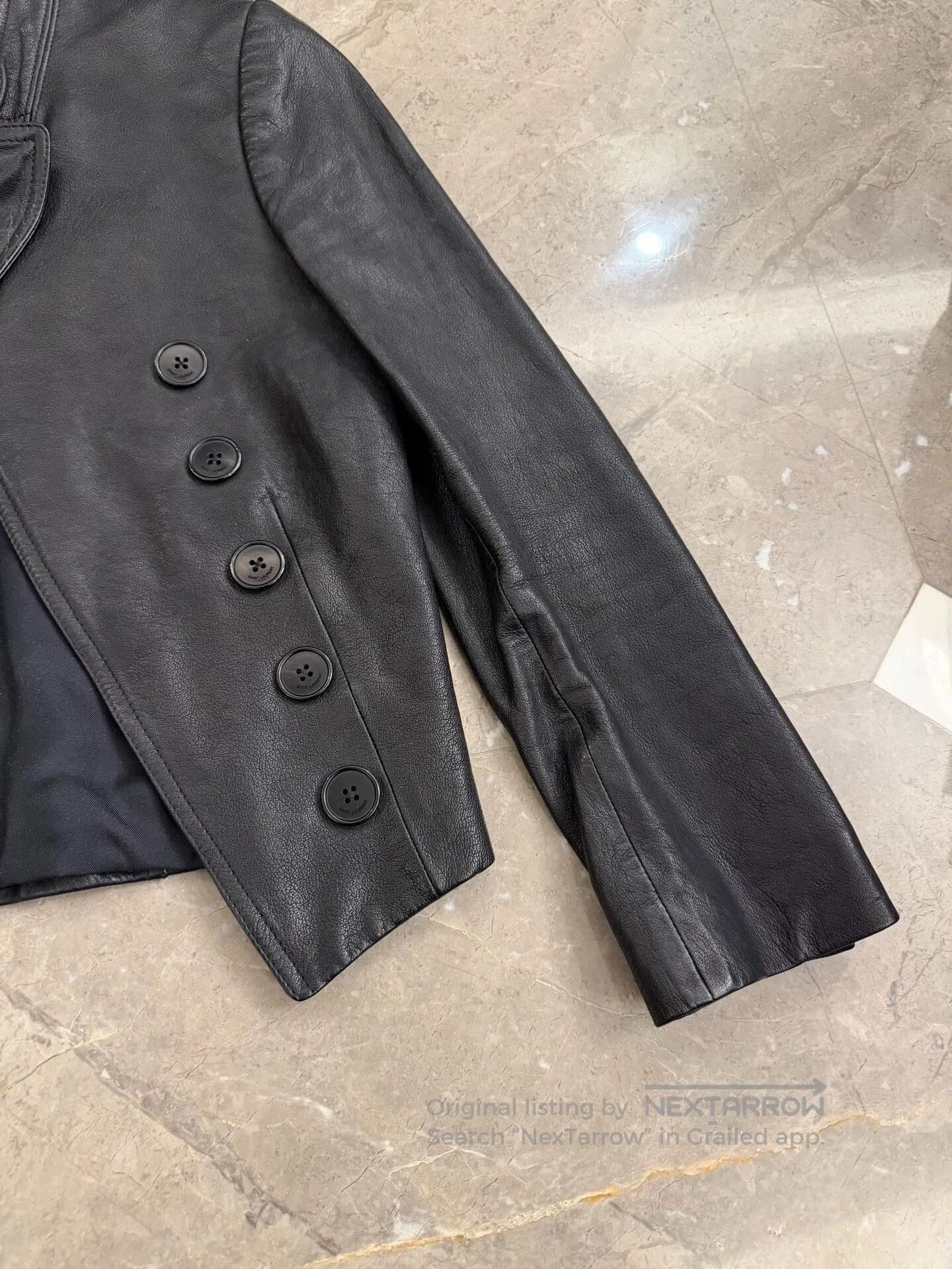 Saint Laurent Paris Saint Laurent Lambskin Leather Jacket. Size US S / EU 44-46 / 1 - 3 Thumbnail
