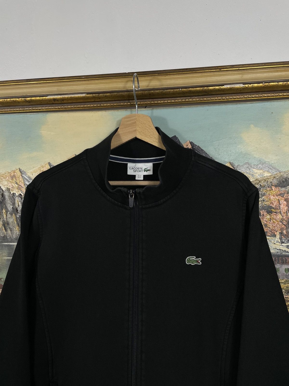 Lacoste × Vintage Lacoste Zip Crewneck Tracksuit Old Money Swag Drip Drill Size US M / EU 48-50 / 2 - 5 Thumbnail