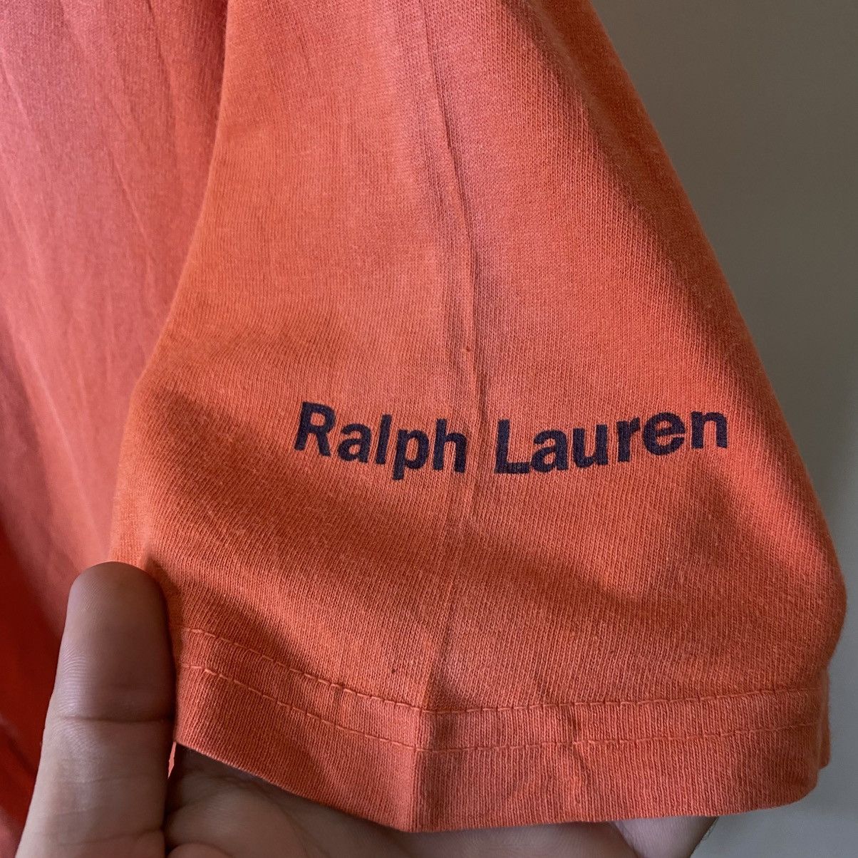 Polo Ralph Lauren Y2K Polo RL Ralph Lauren Sunfaded T Shirt Size US L / EU 52-54 / 3 - 3 Thumbnail
