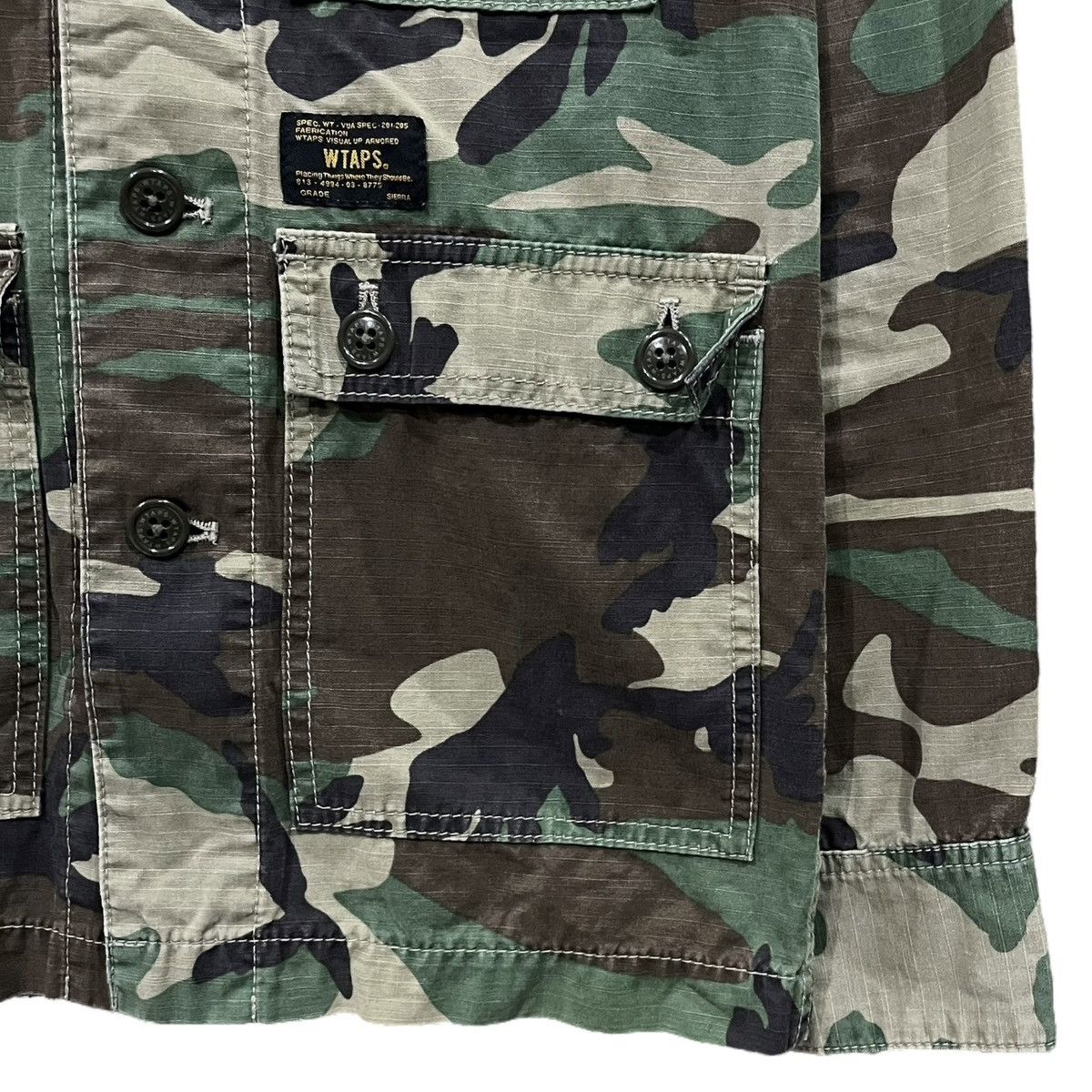 Wtaps Wtaps Camouflage Shirt Size US S / EU 44-46 / 1 - 5 Thumbnail