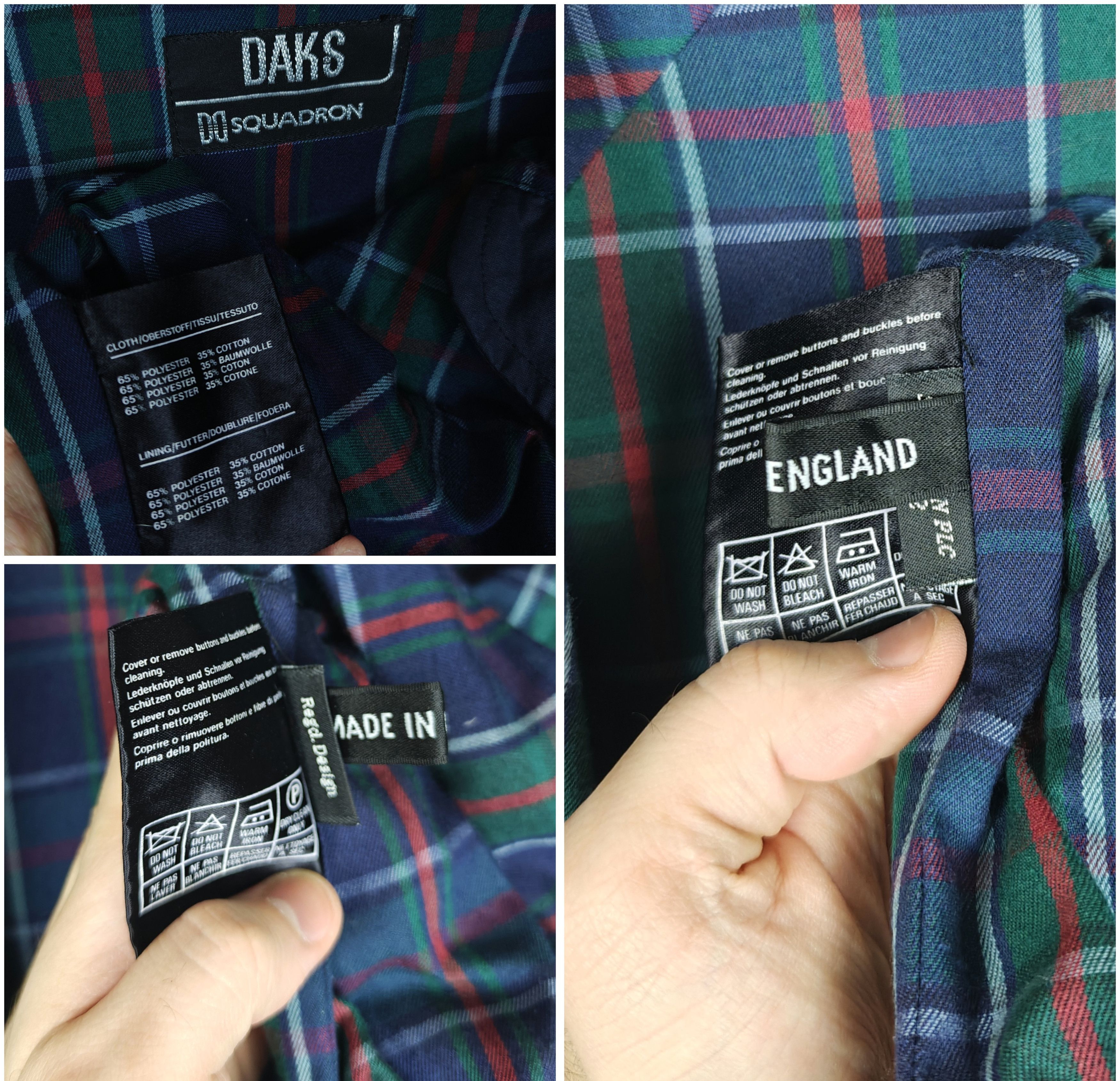 DAKS DAKS Squadron VTG Jacket Zip England Blue XL Size US XL / EU 56 / 4 - 13 Thumbnail