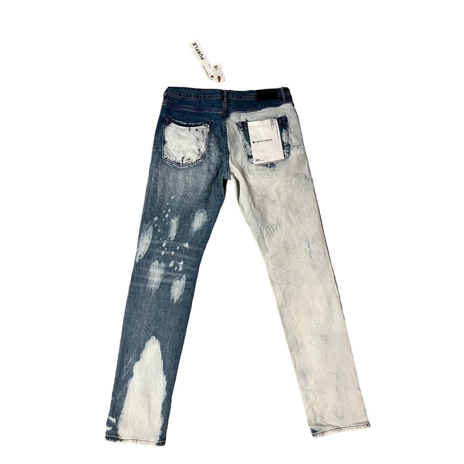 Purple × Purple Brand Purple Brand Jeans Mens Slim Fit Blue $295 Size 36/32 Size US 36 / EU 52 - 3 Thumbnail