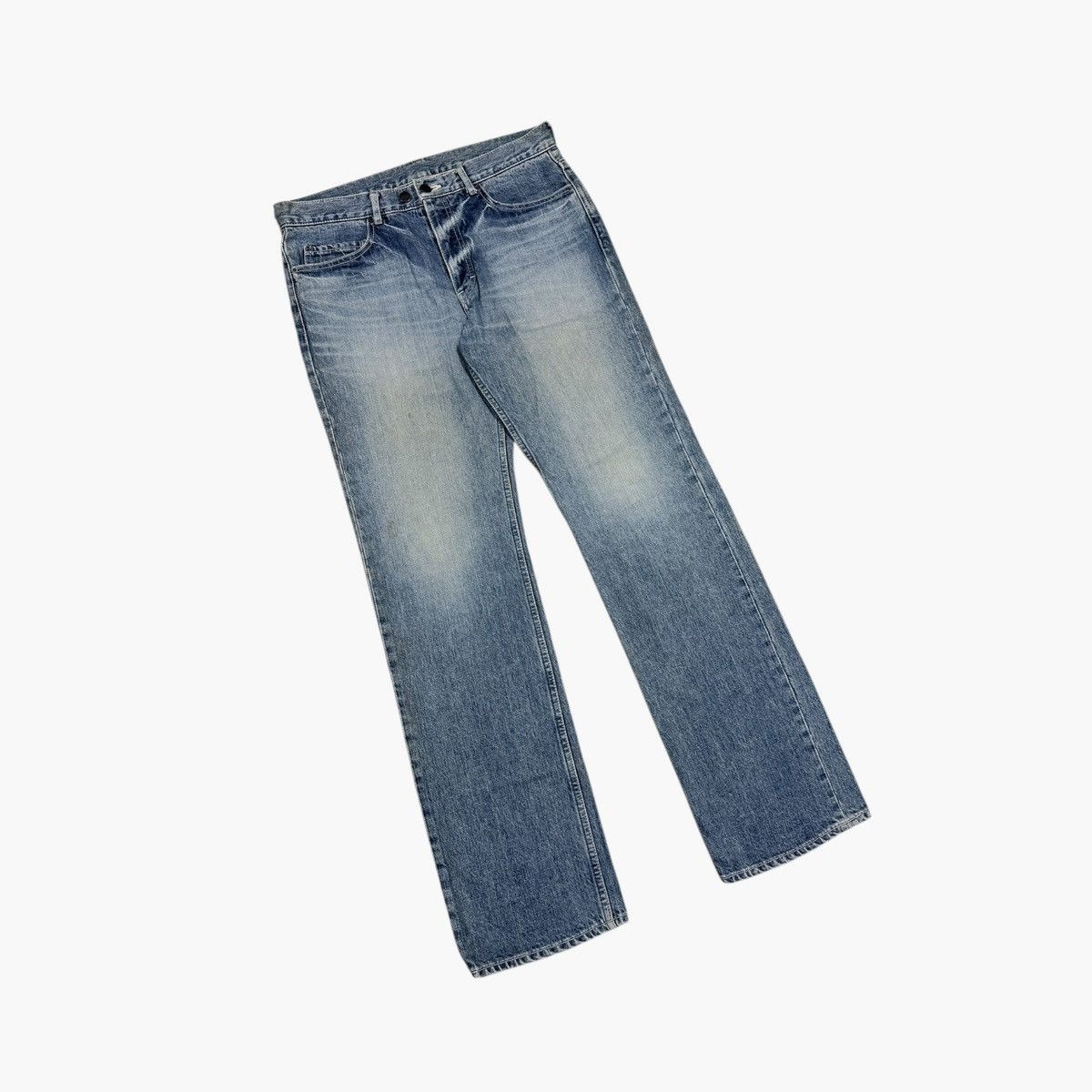 N.Hoolywood Mister Hollywood Two Size Straight Blue Wash Denim Size US 34 / EU 50 - 5 Thumbnail