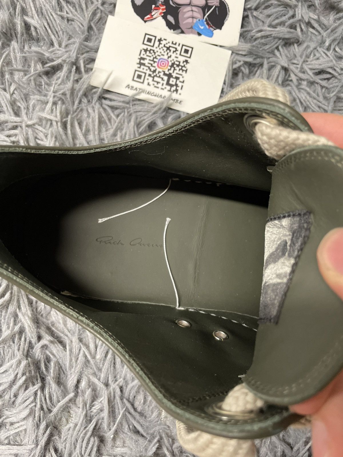 Rick Owens Rick Owens Ramone Low Jumbo Lace Bosco/Milk Size US 13 / EU 46 - 9 Thumbnail