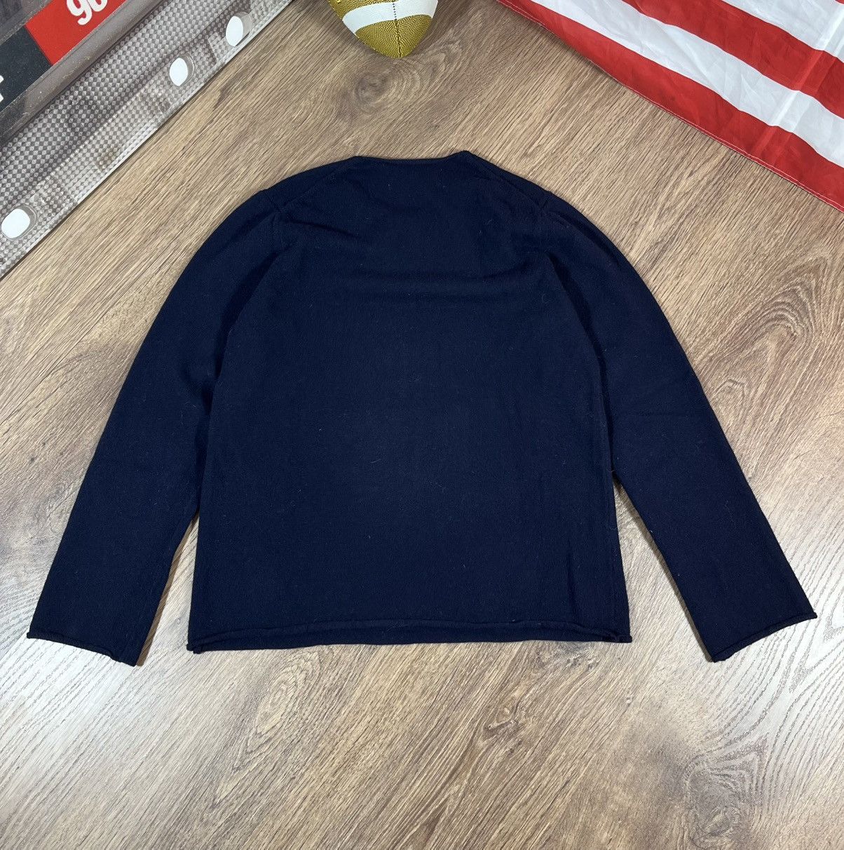 Comme des Garcons Comme Des Garcons Wool Sweater Heart Patch Size US S / EU 44-46 / 1 - 8 Thumbnail