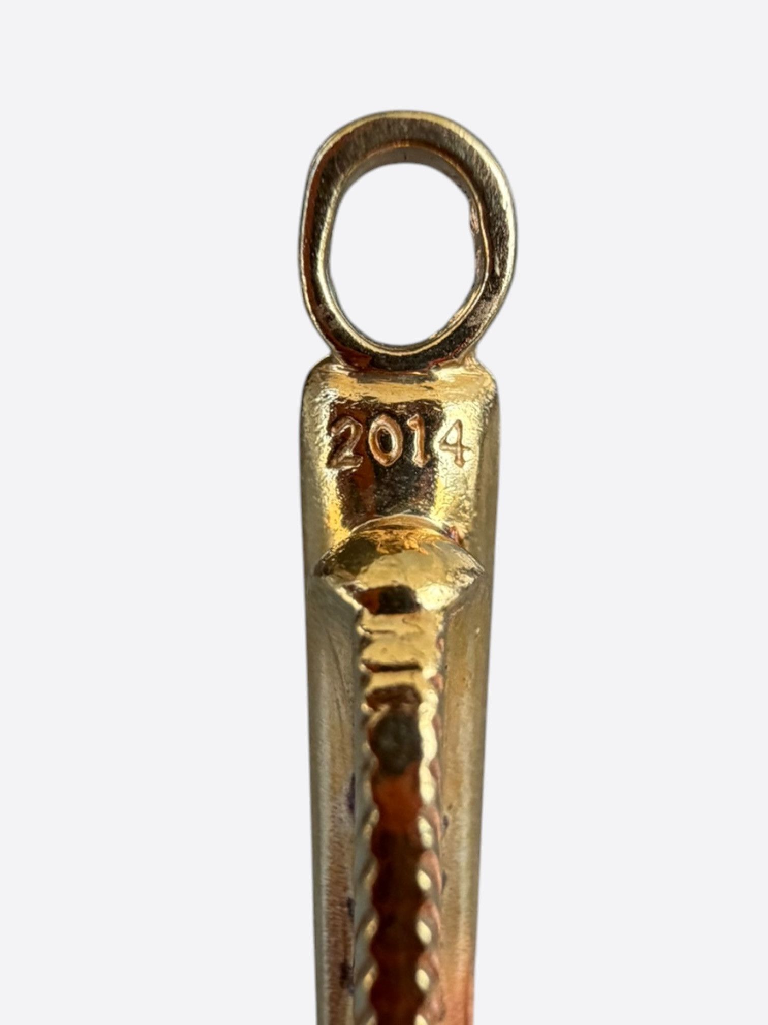 Chrome Hearts Chrome Hearts 22K Yellow Gold Feather Pendant Size ONE SIZE - 5 Thumbnail