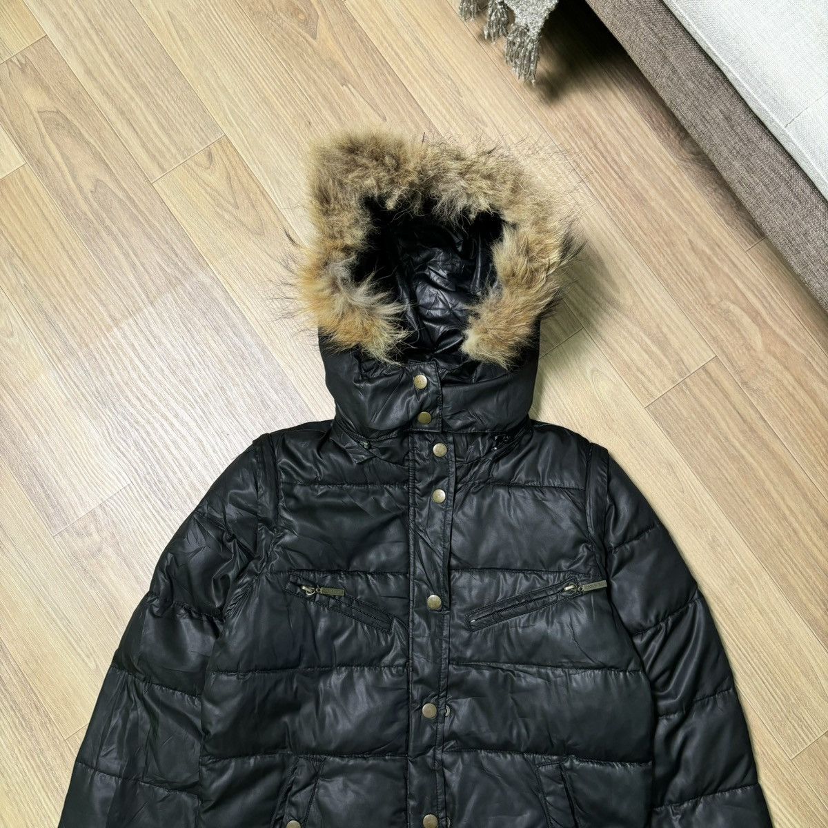 14th Addiction × If Six Was Nine × Le Grande Bleu (L.G.B.) CecMcBee Fur jacket/vest Puffer down puffer LGB ifsixwasnine Size M / US 6-8 / IT 42-44 - 6 Thumbnail
