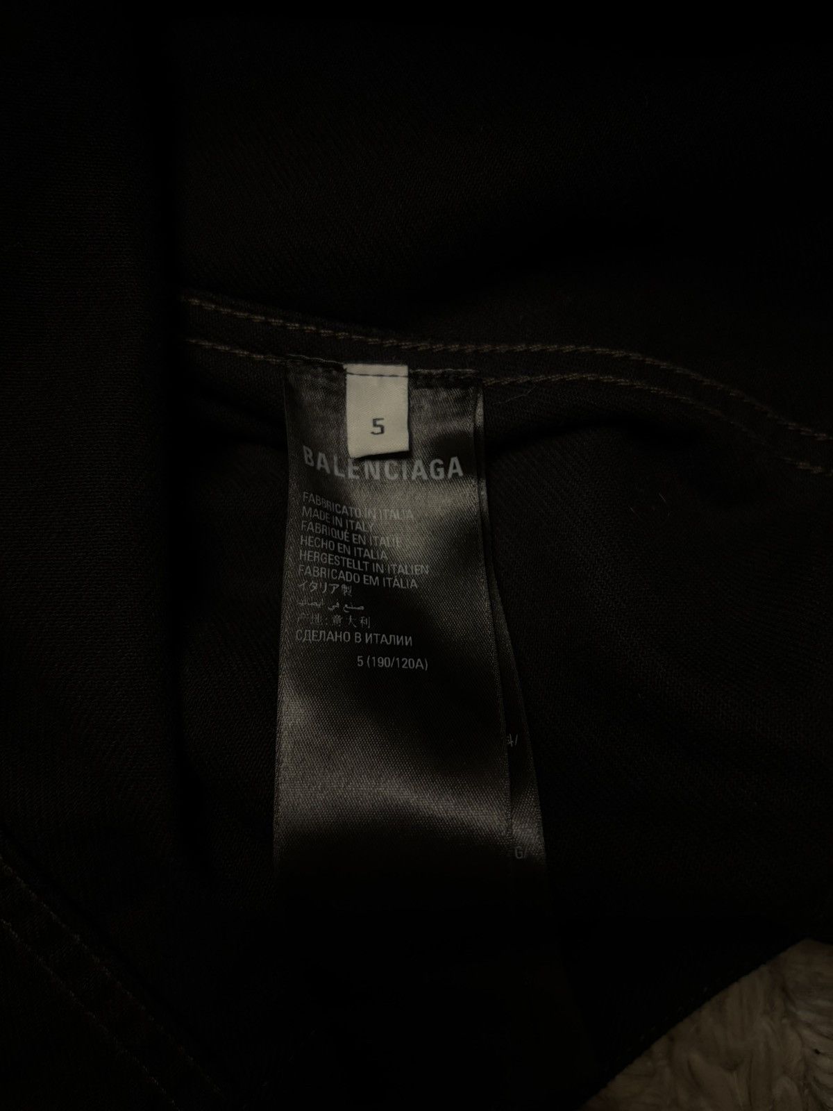 Balenciaga Balenciaga denim pullover Size US L / EU 52-54 / 3 - 6 Thumbnail