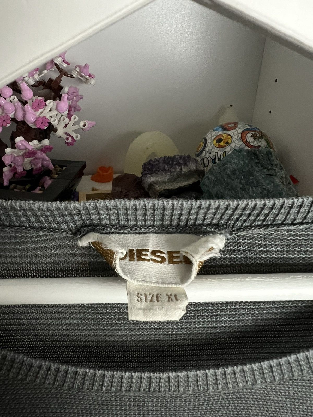 Diesel Vintage Y2K Diesel Avantgarde style sweater XL archive grunge Size US XL / EU 56 / 4 - 4 Thumbnail