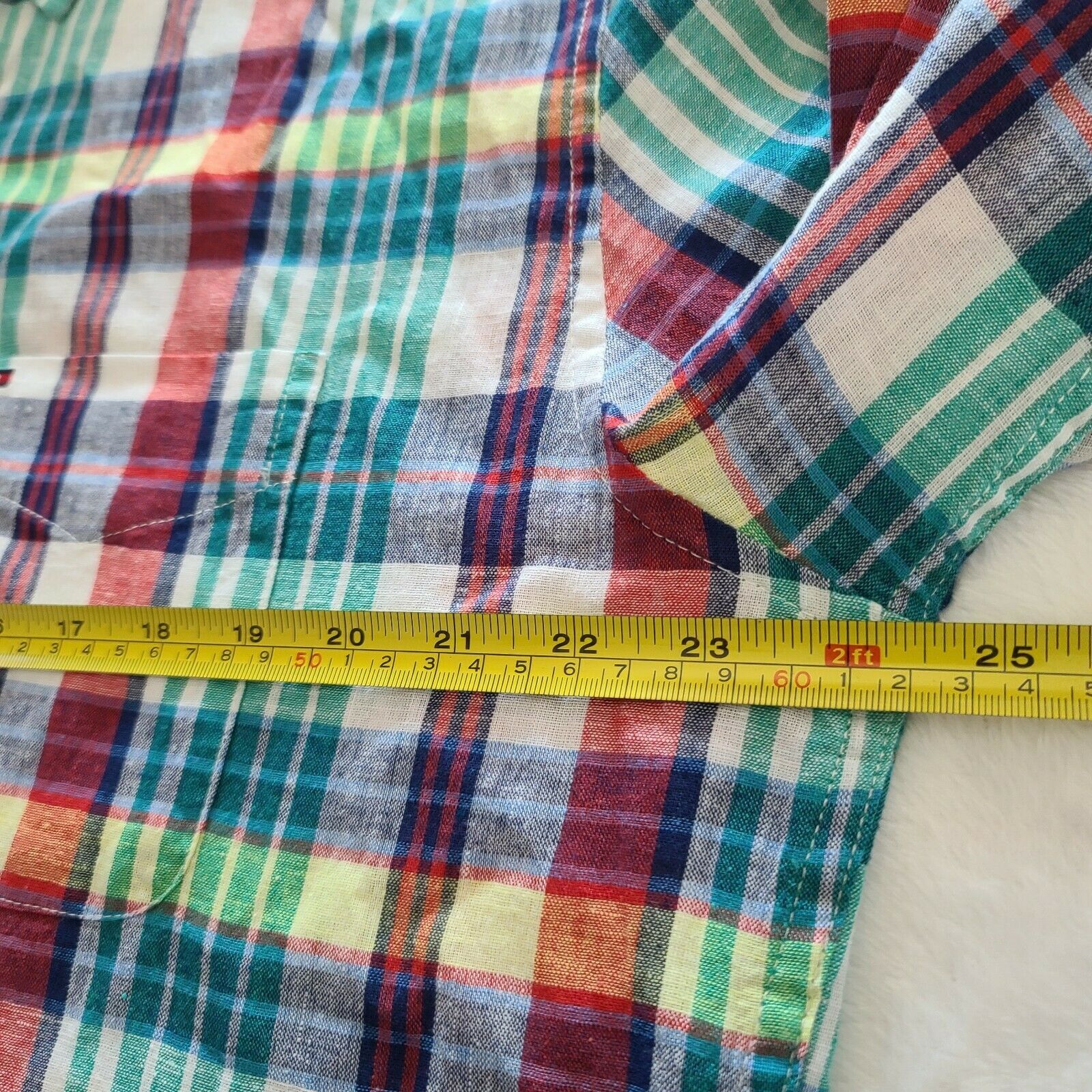 Tommy Hilfiger Tommy Hilfiger Plaid Long Sleeve Button Down Shirt Large Size US L / EU 52-54 / 3 - 4 Thumbnail