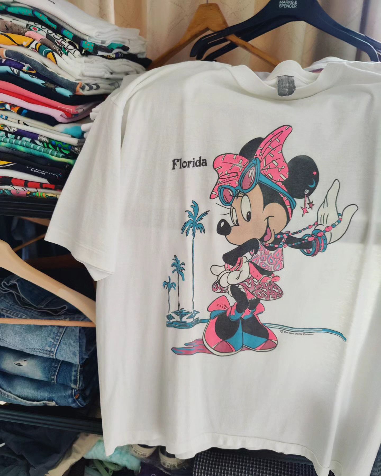 Disney vintage 80s - Minnie Mouse, Florida Size US XL / EU 56 / 4 - 7 Thumbnail