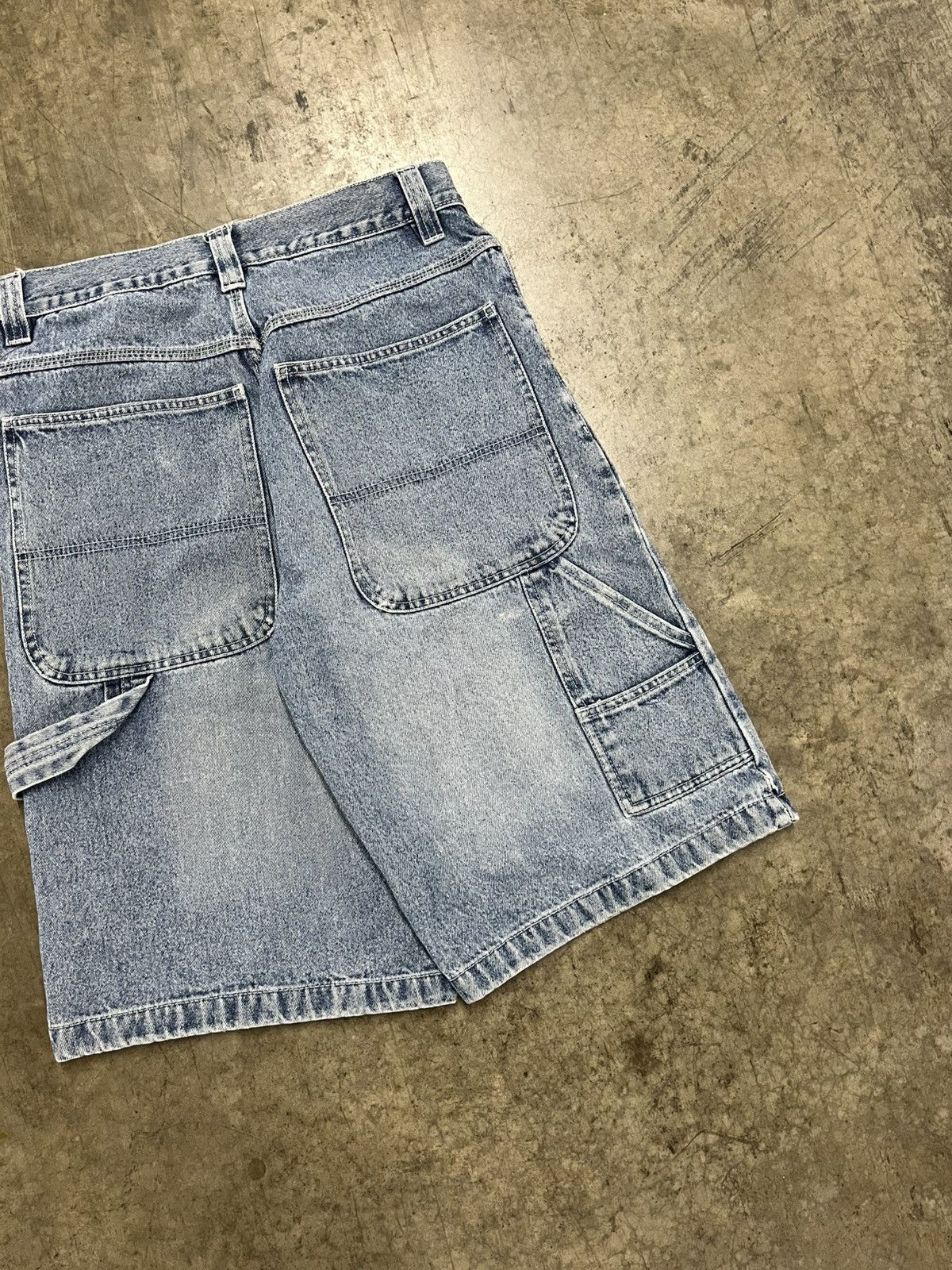 Vintage Y2k vintage baggy carpenter cargo jorts skater streetwear Size US 30 / EU 46 - 4 Thumbnail